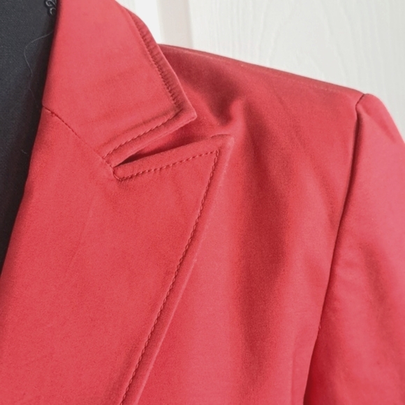 Kenneth Cole New York Tailored Hip Length Structured Suit Blazer Jacket - Picture 3 of 8